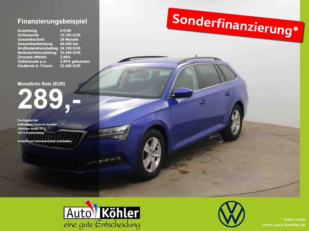 Bild des Angebotes Skoda Superb Combi Ambition TSi CarPlay LED Alu Navi