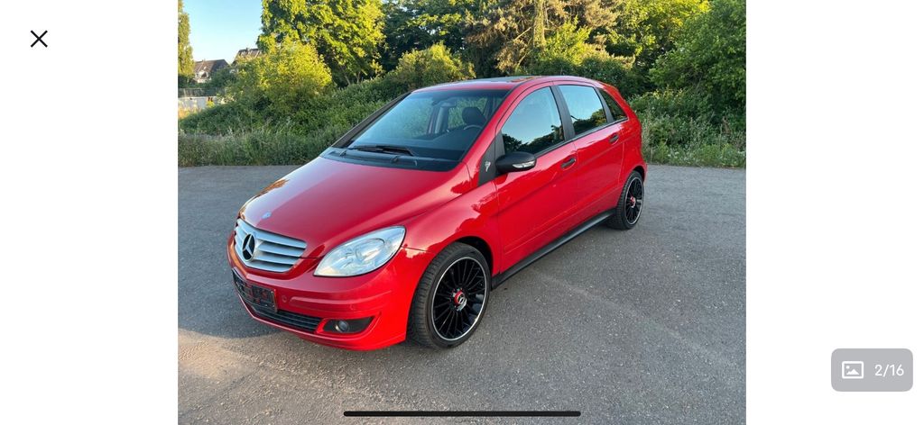 Bild des Angebotes Mercedes-Benz B 170 Automatik mit Faltdach