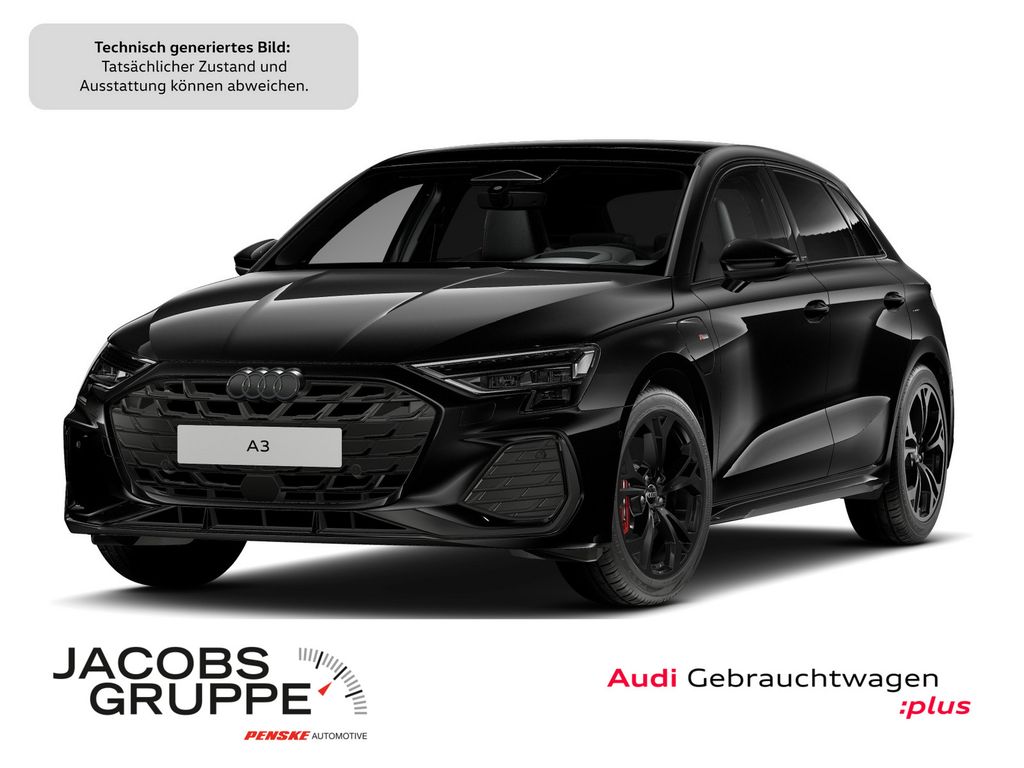 Bild des Angebotes Audi A3 Sportback 45TFSIe 2xS line Black+/Matrix/Pano