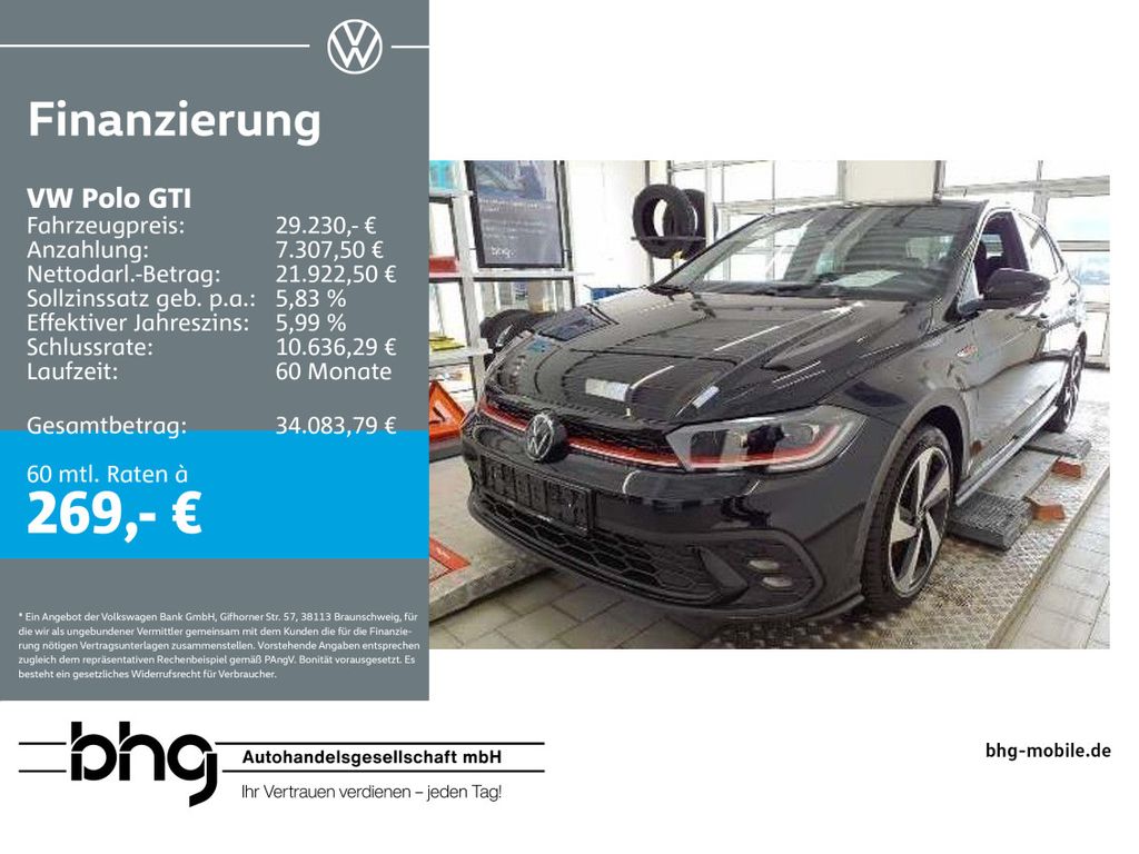 Bild des Angebotes Volkswagen Polo GTI 2,0 l TSI OPF 7