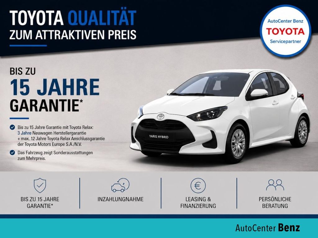 Bild des Angebotes Toyota YARIS 1.5 HYBRID ACTIVE *KLIMA*R-KAMERA*CARPLAY