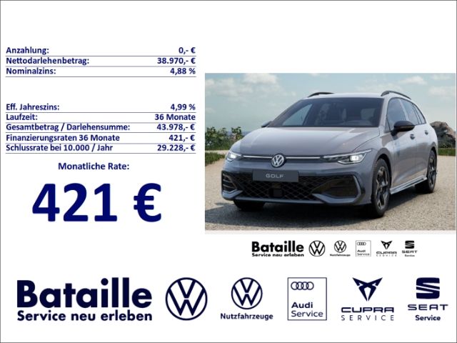 Bild des Angebotes Volkswagen Golf Variant VIII 1.5 eTSI R-line AHK ACC RFK SH