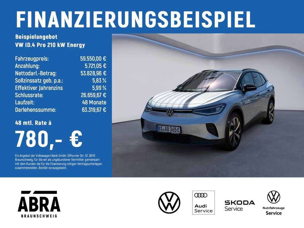 Bild des Angebotes Volkswagen ID.4 Pro 210 kW Energy