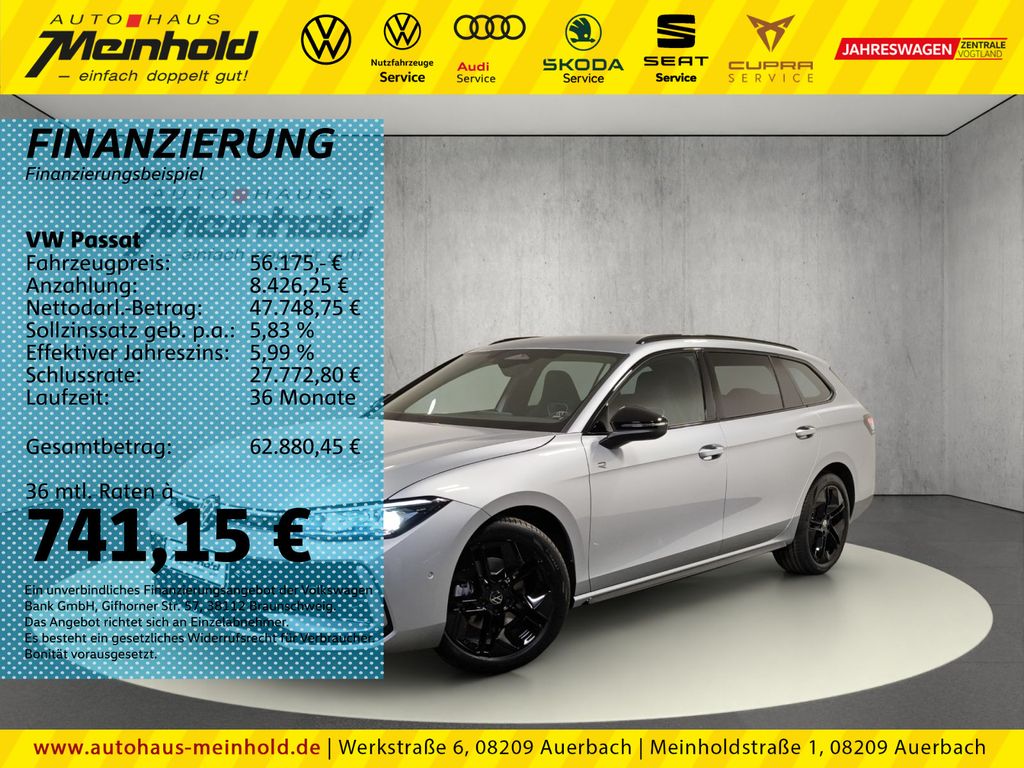 Bild des Angebotes Volkswagen Passat 2.0 TDI DSG R-Line Black Style, Standh.