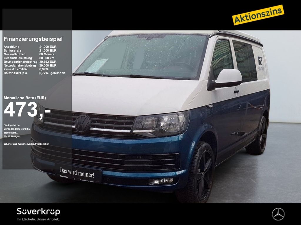 Bild des Angebotes Volkswagen T6 2.0 TDI Wohnmobilausbau Surfervan AHK KAMERA