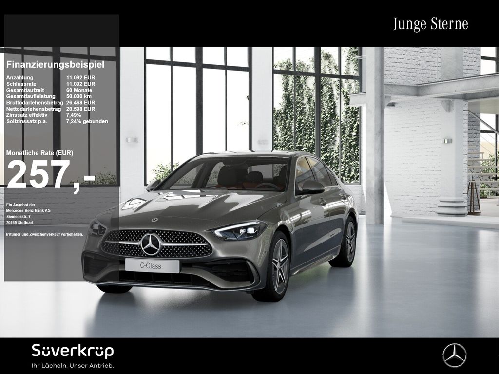 Bild des Angebotes Mercedes-Benz C 180 AMG KAMERA SPUR PDC SHZ XENON