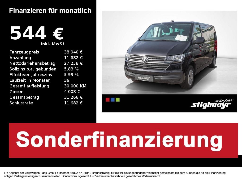 Bild des Angebotes Volkswagen T6.1 Caravelle Comfortline L.R. TDI DSG STANDHZG