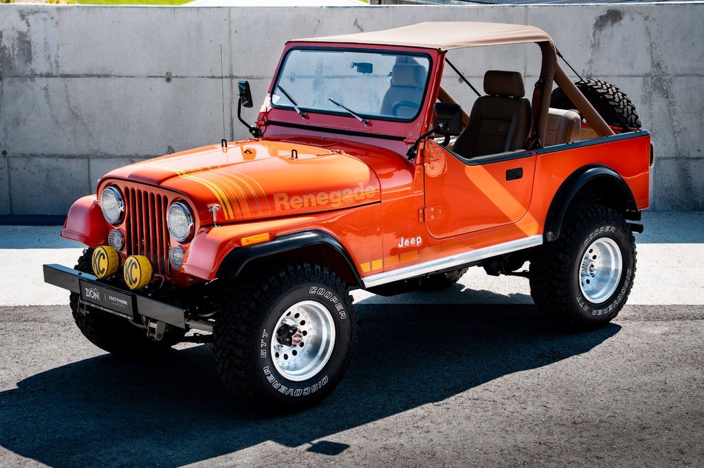 Bild des Angebotes Jeep CJ7 V8 RENEGADE WERTGUTACHTEN 98.5K aus SAMMLUNG