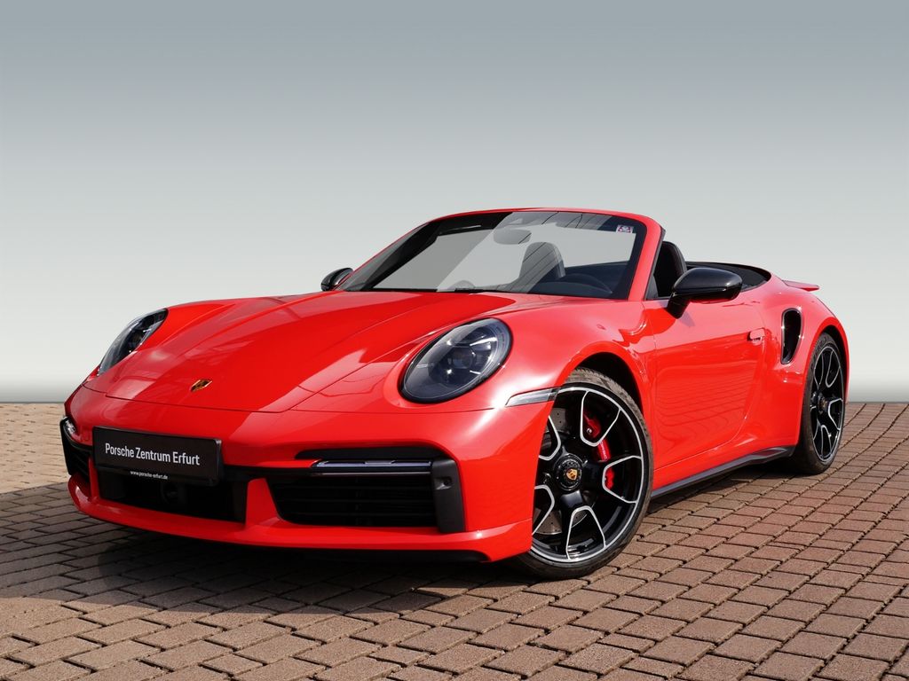 Bild des Angebotes Porsche 911 992 Turbo Cabriolet lava/Burmester/Lift/