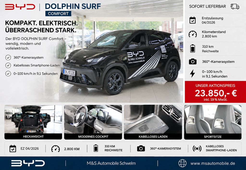 Bild des Angebotes BYD Dolphin Surf 115 kW Comfort °Vorführwagen°