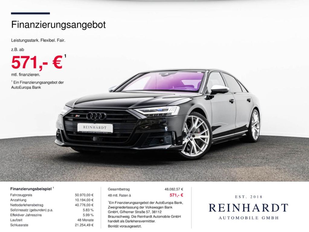 Bild des Angebotes Audi S8 LIMOUSINE ALL-BLACK/LSR/ACC/HuD/PANO/B&O-ADV