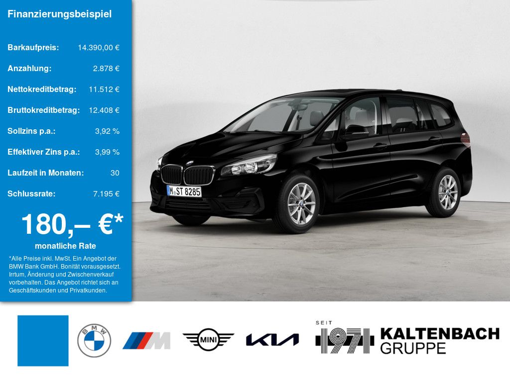 BMW 216 Gran Tourer FACEL. PANO AHK NAVI KAMERA SHZ
