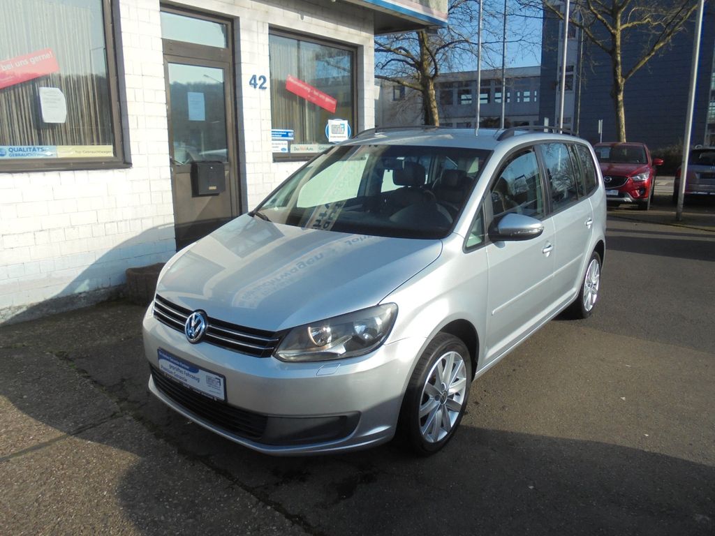 Bild des Angebotes Volkswagen Touran Trendline EcoFuel"NAVI-LEDER-AUTOMATIK"