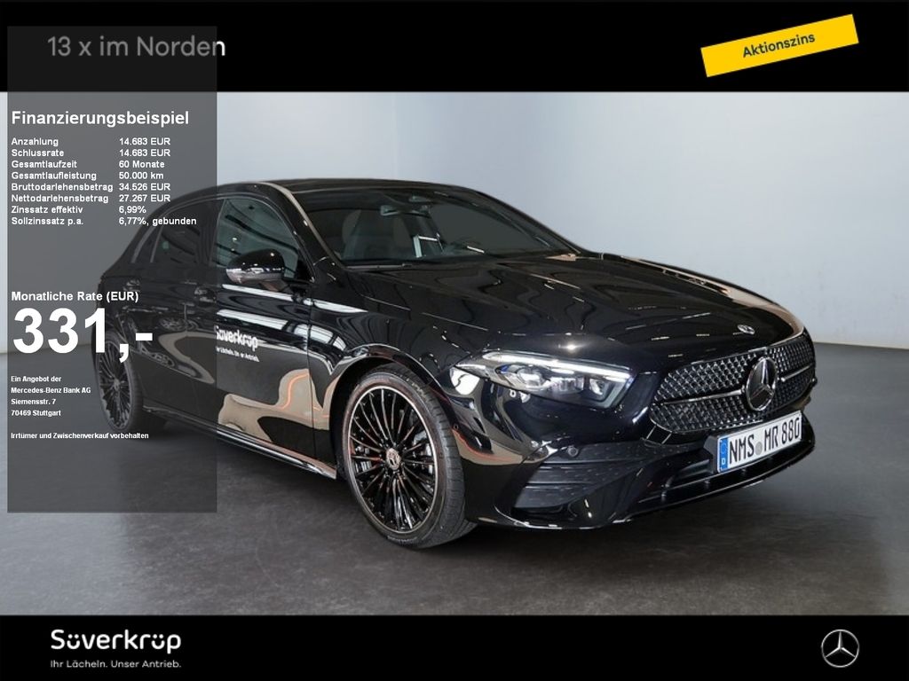 Bild des Angebotes Mercedes-Benz A 220 d AMG NIGHT MULTI 360 DISTR KAMERA PANO