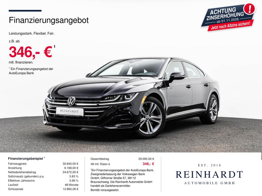 Volkswagen ARTEON LIMOUSINE 2.0TSi R LINE IQ-L/ACC/KAMERA
