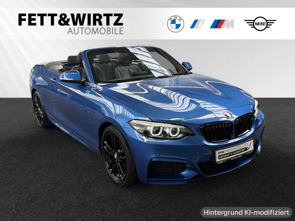 Bild des Angebotes BMW 218i Cabrio M Sport|Kamera|Harman/Kardon|Parkass
