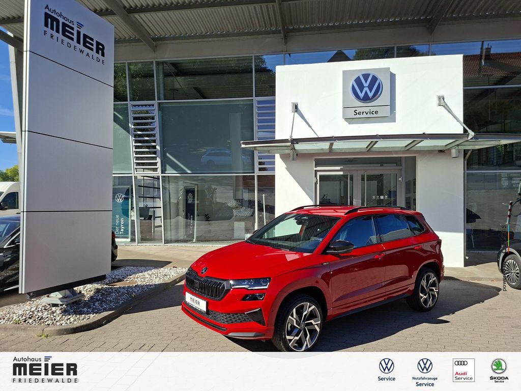 Bild des Angebotes Skoda Karoq Sportline 1.5TSI DSG AHK Matrix Nav CANTON