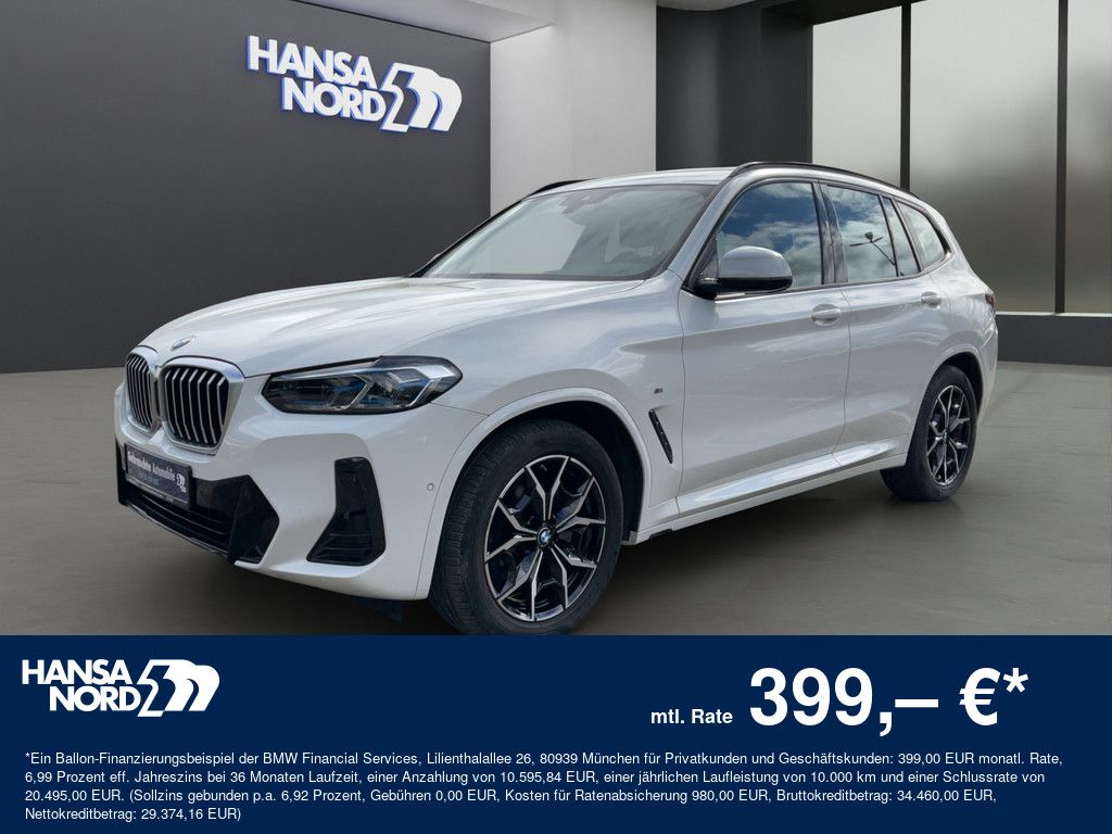 Bild des Angebotes BMW X3 xDrive20d M-SPORT LASER NAVI HUD KAMERA 19"