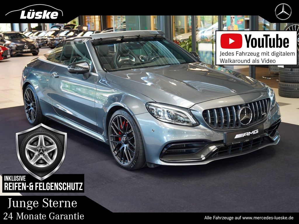 Bild des Angebotes Mercedes-Benz C 63 AMG S Cabrio Night CarbonI+II VMAX Sitzklim