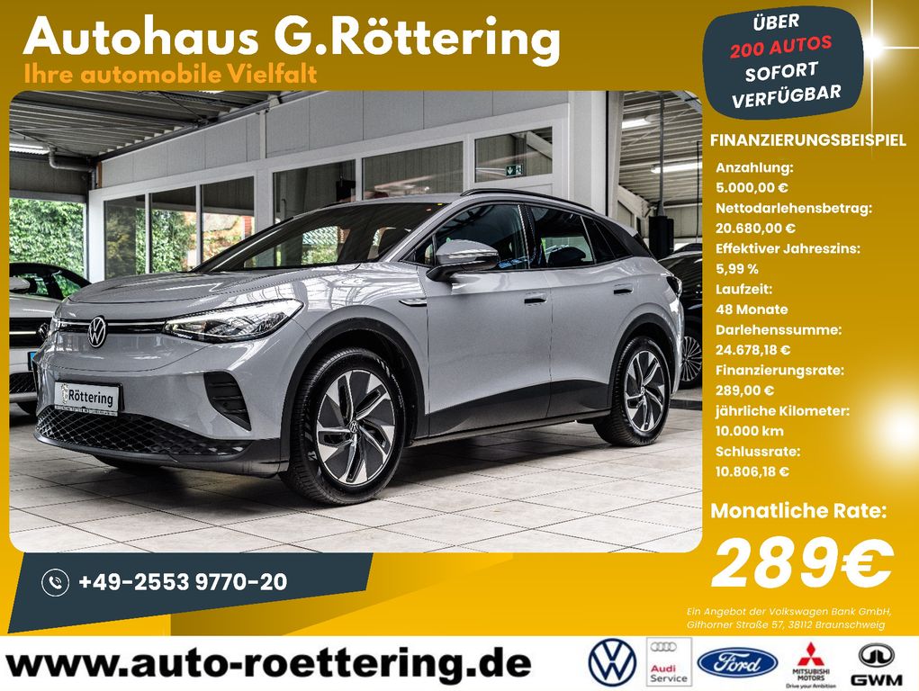 Bild des Angebotes Volkswagen ID.4 Pure 109 kW +LED +NAVI +ACC