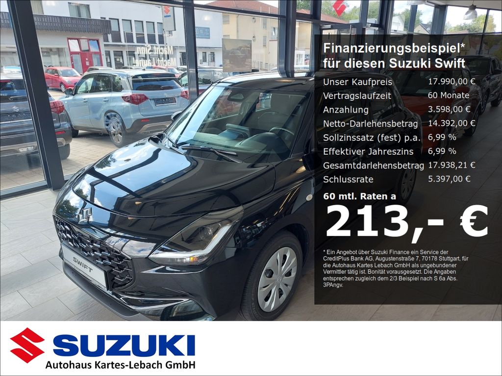 Bild des Angebotes Suzuki Swift 1.2 Dualjet Hybrid Club  KAM LED Apple Car