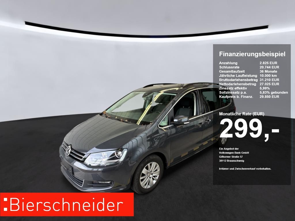 Volkswagen Sharan 1.4 TSI DSG Comfortline STHZ AHK ACC KAME
