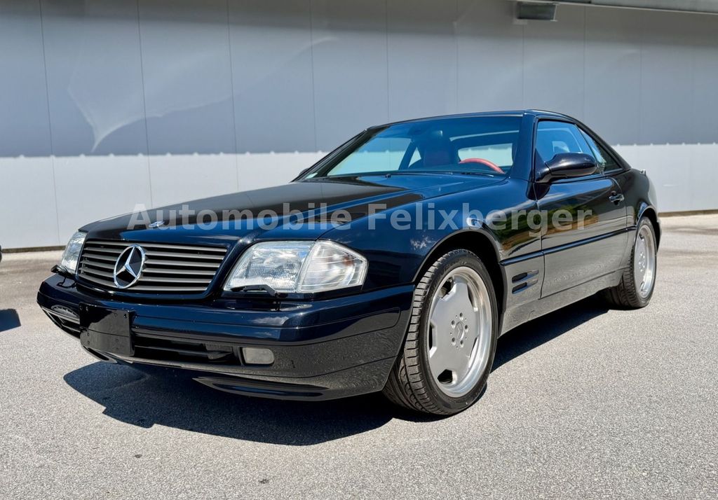 Mercedes-Benz SL 500 Designo Leder Nappa Rot Carbon