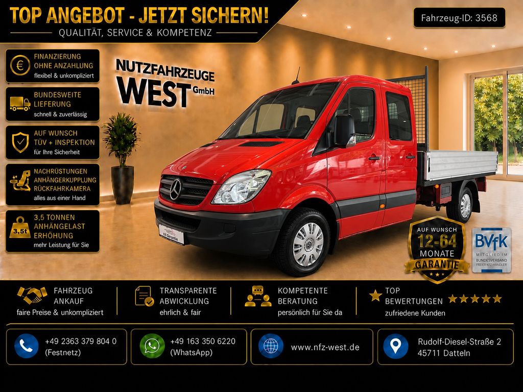 Bild des Angebotes Mercedes-Benz Spriner 313/316 CDI Maxi Pritsche=3400mm*AHK3,5T