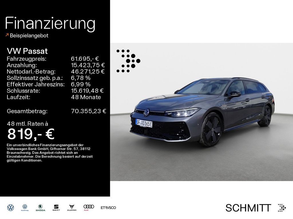 Bild des Angebotes Volkswagen Passat R-Line 1.5 eHybrid IQ.LIGHT*HUD*H&K*AHK*R