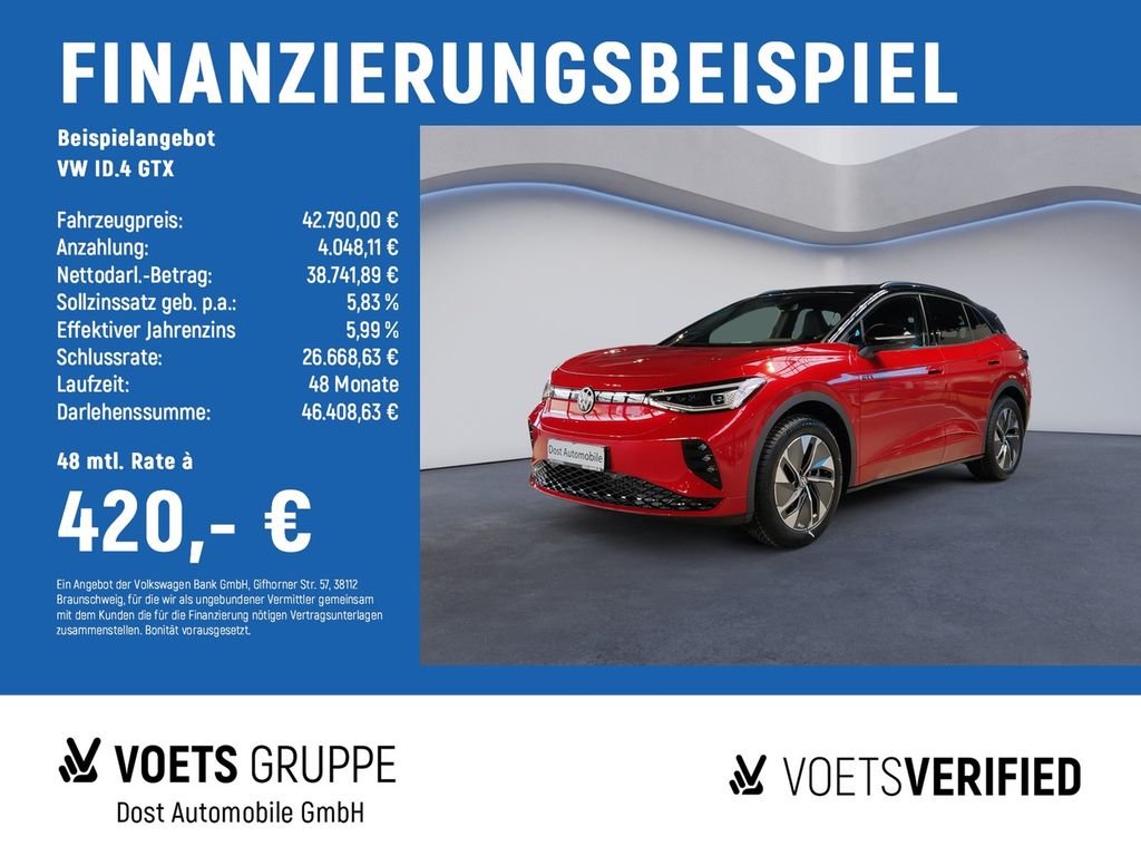 Bild des Angebotes Volkswagen ID.4 GTX ACC+DAB+KLIMA+MATRIX LED+SHZ