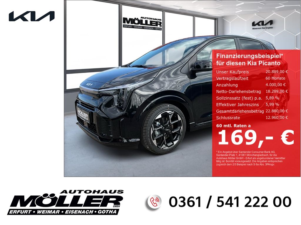 Bild des Angebotes Kia Picanto GT-Line PE 1.0 GDI AMT Drive Kamera LED