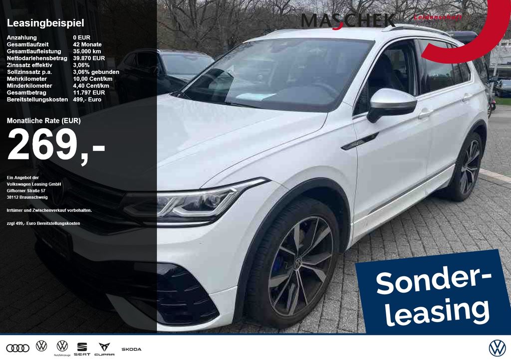 Volkswagen Tiguan R 2.0 TSI Sonderleasing AHK Matrix DCC AC