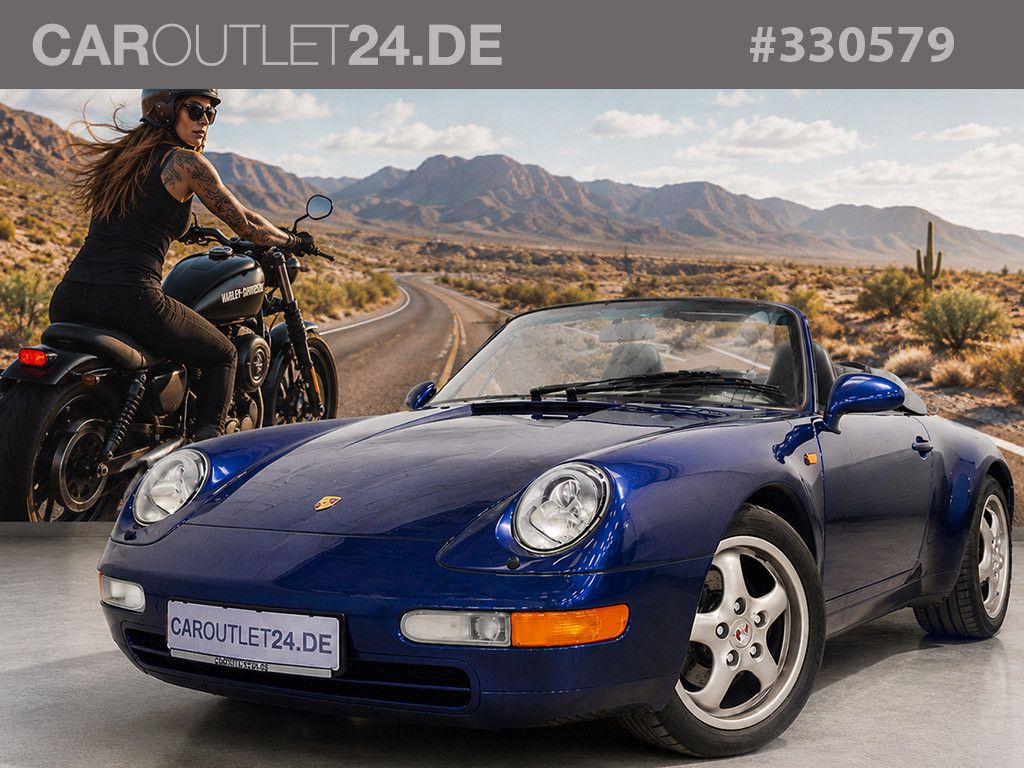 Bild des Angebotes Porsche 911 (993) Carrera Cabrio 2.HD/deutsch/Scheckheft