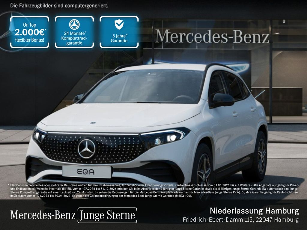Bild des Angebotes Mercedes-Benz EQA 250 + AMG/Night/AdvPak/Distr/Ambiente/MBUX