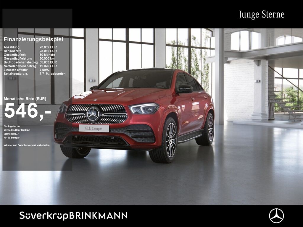 Bild des Angebotes Mercedes-Benz GLE 350 de 4M Coupé AMG BURM NIGHT WIDE MULTI