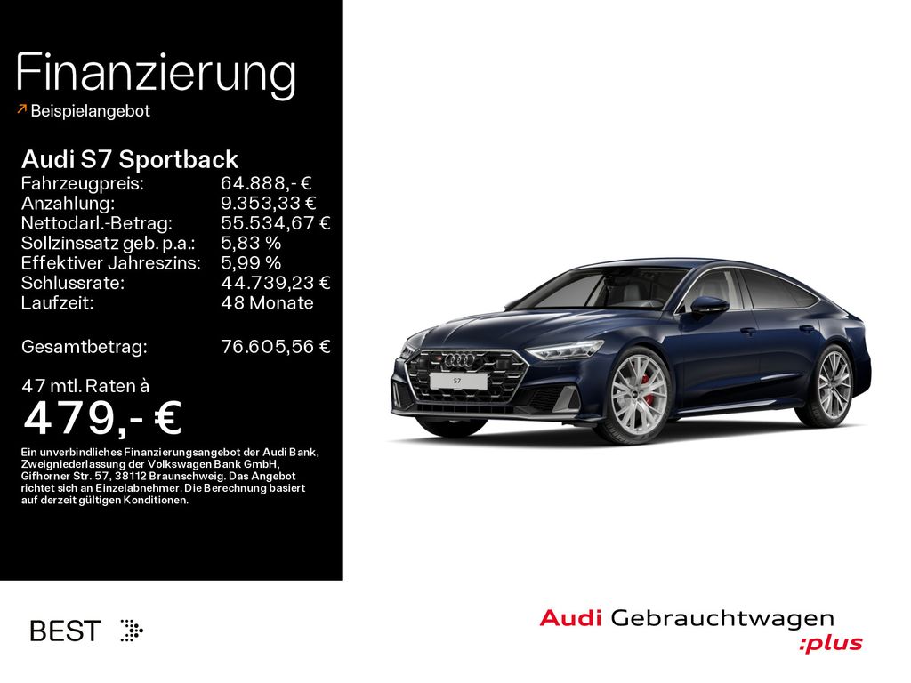 Bild des Angebotes Audi S7 Sportback Tour, AHK, Kamera, PDC,SHZ