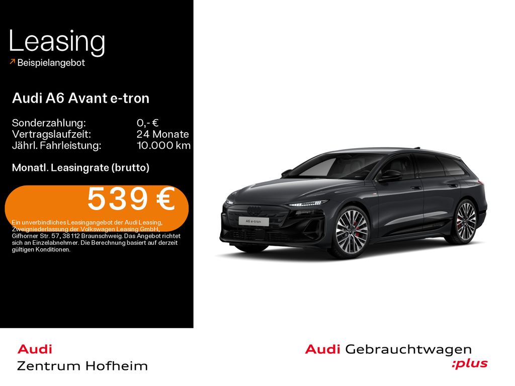 Bild des Angebotes Audi A6 Avant e-tron qu S line*Air*LED+*Virtual*Navi+