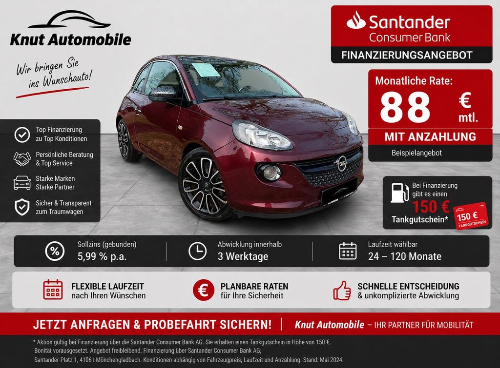 Bild des Angebotes Opel Adam Glam*2.Hd*Navi*Pano*PDC*HU/AU NEU*GARANTIE*
