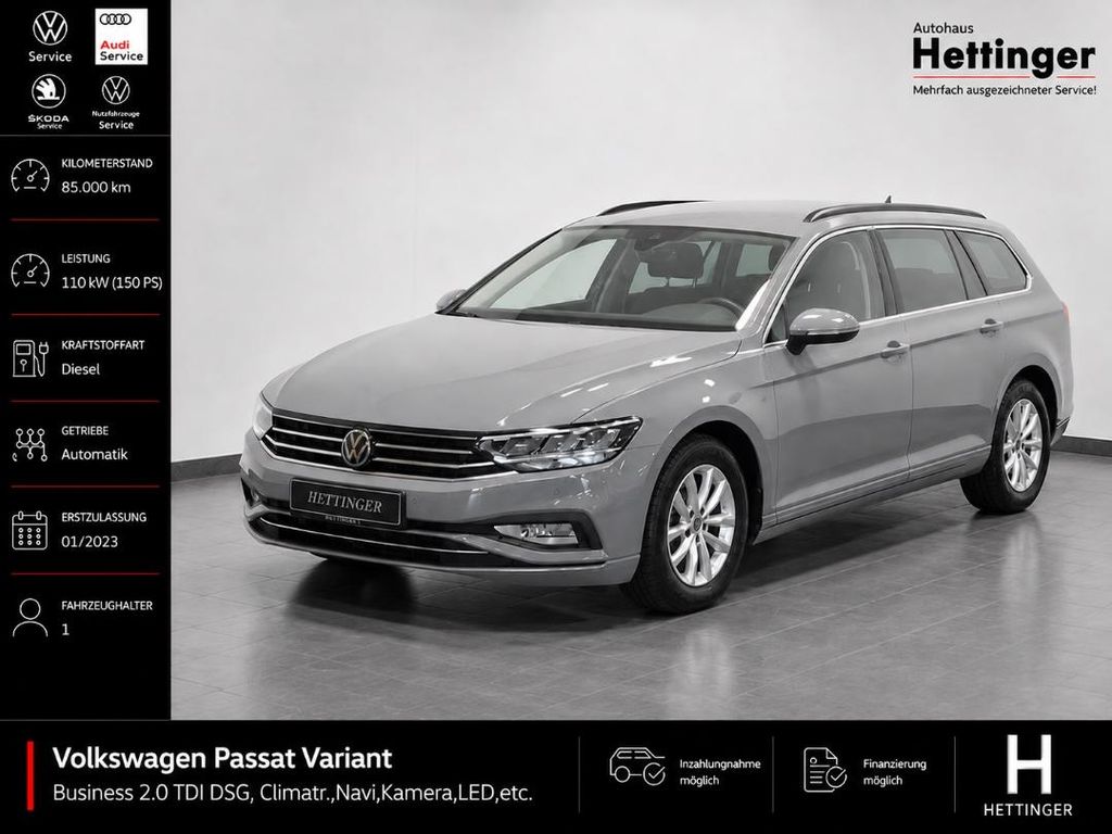 Volkswagen Passat Variant Business 2.0 TDI DSG, Climatr.,Na