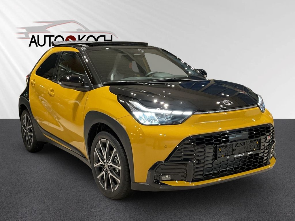 Bild des Angebotes Toyota Aygo X GR SPORT 1,5-l-Hybrid Faltdach Navi JBL L