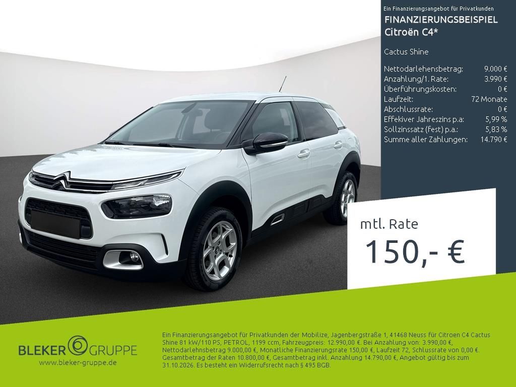 Bild des Angebotes Citroën C4 Cactus Shine