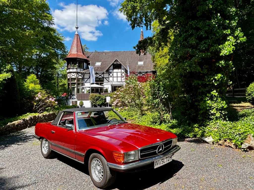 Bild des Angebotes Mercedes-Benz 350 SL, Bj72, rot-metallic, 305.000km