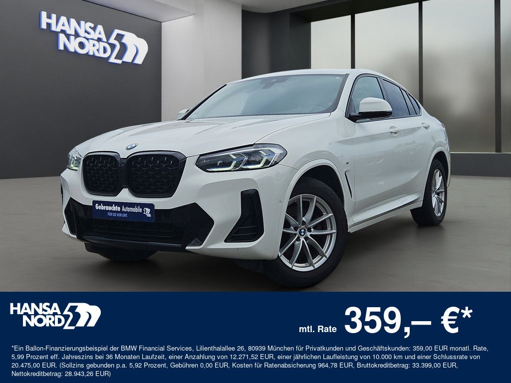 Bild des Angebotes BMW X4 xDrive20d M-SPORT LASER NAVI STANDH 19"