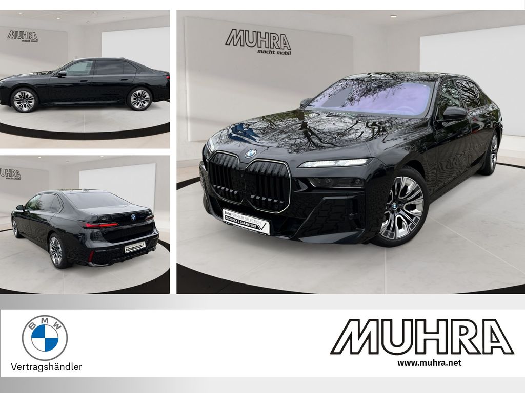 Bild des Angebotes BMW 750e xDrive M Sport Pro 21" AHK Massage v/h Pano