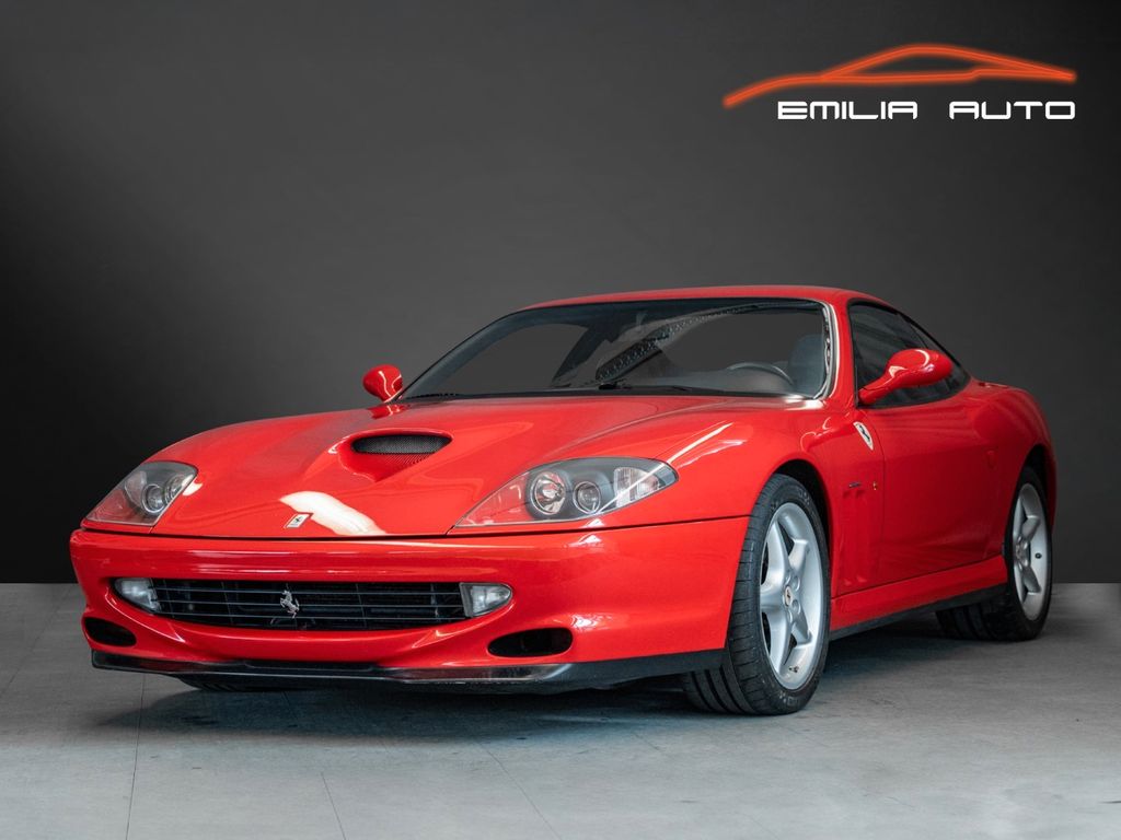 Ferrari 550 Maranello, dt. Auslieferung, Scheckheft