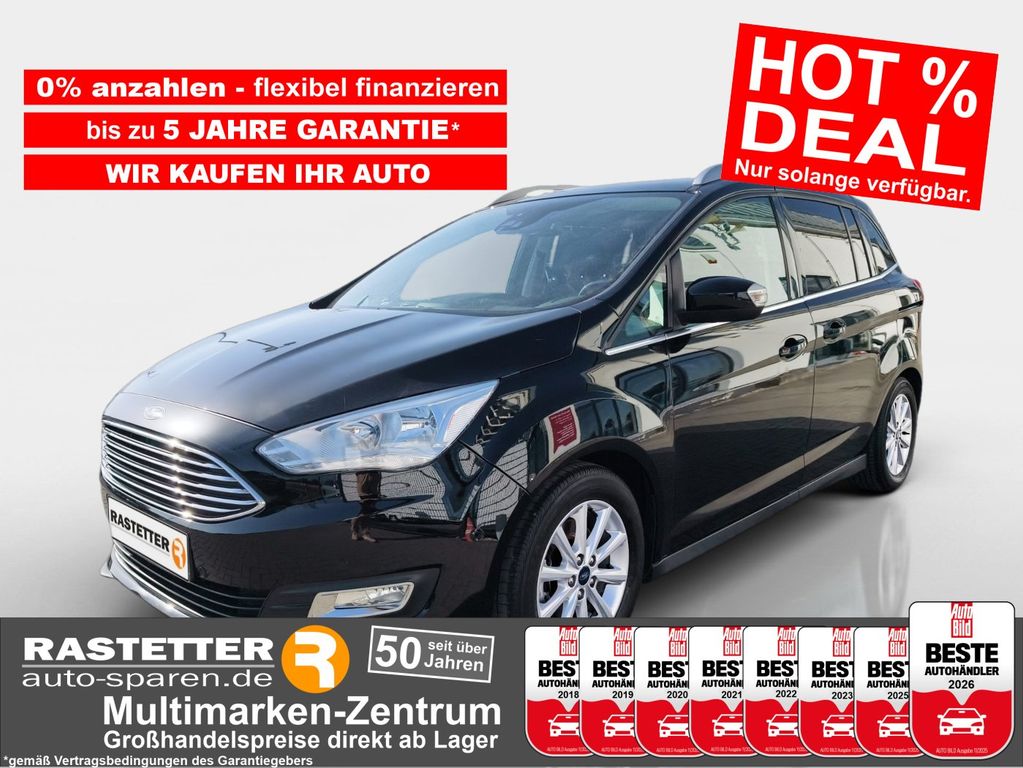 Bild des Angebotes Ford Grand C-MAX Titanium AHK+Navi+Kamera+ParkAss+Key