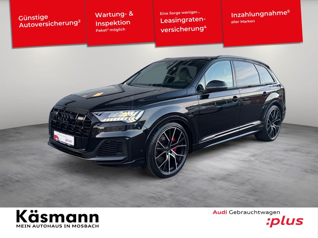 Bild des Angebotes Audi Q7 S line 55TFSI COMP PLUS AHK MATRIX 7SITZER