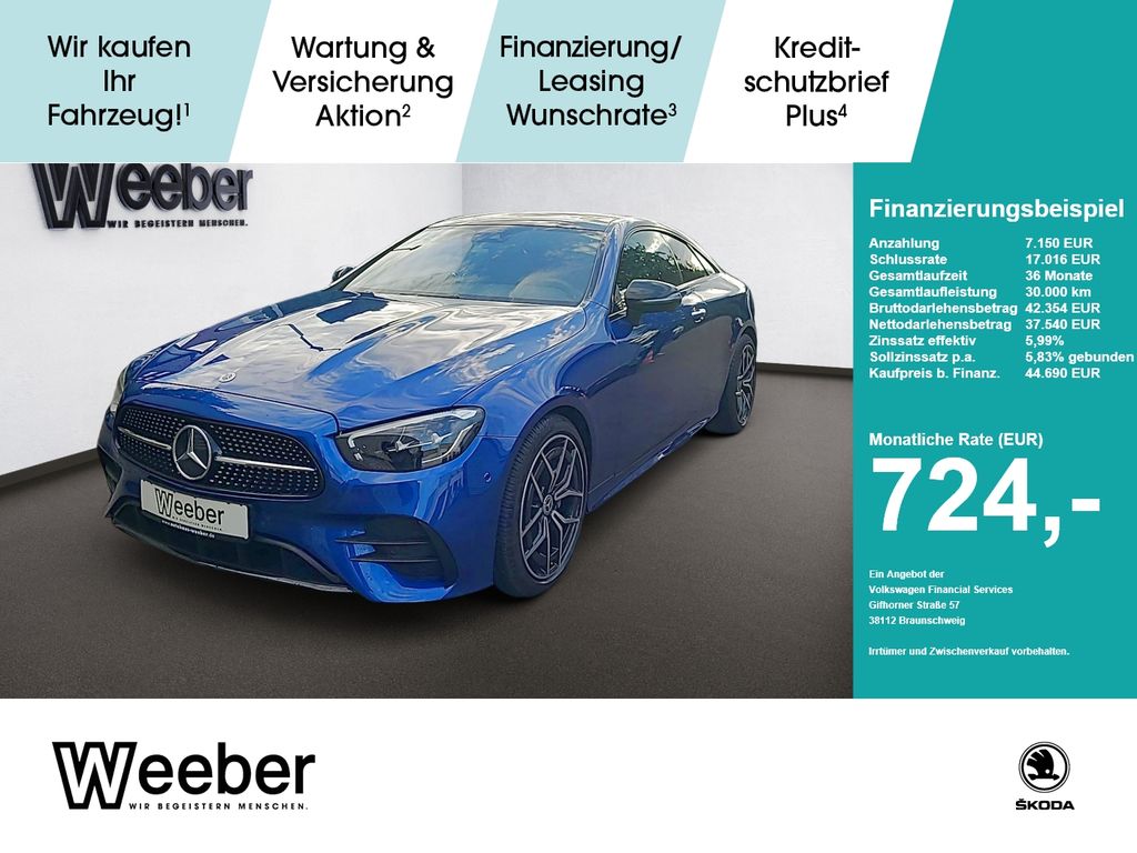 Bild des Angebotes Mercedes-Benz E 300 Coupe AMG-LINE *KAMERA*NAVI*KEYLESS*PANO*