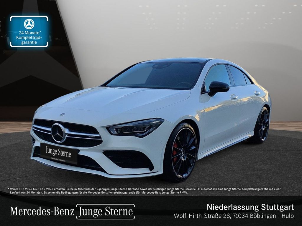 Bild des Angebotes Mercedes-Benz CLA 35 4M Cp AMG Night/Leder/Dist/Pano/MBeam/AHK