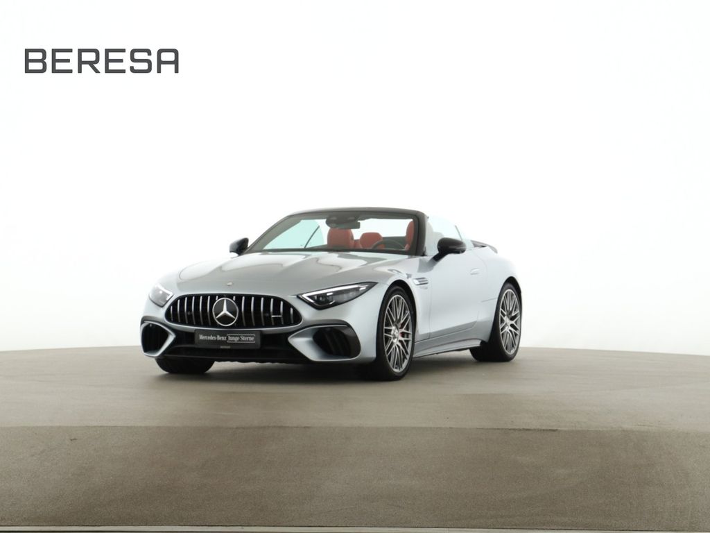 Bild des Angebotes Mercedes-Benz SL 55 AMG 4M+ Carbon Leder rot Massage HUD 360